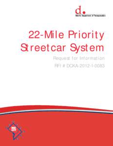 22- Mile Priority Streetcar System