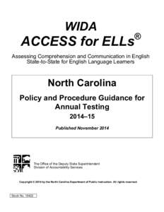 Microsoft Word[removed]15_ACCESS For ELLs Policy Guidance_11_12_14_nc Final _2__with margin change