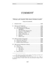 Mental health / Criminal law / Insanity defense / Insanity Defense Reform Act / Insanity / Irresistible impulse / Andrea Yates / John Hinckley /  Jr. / Diminished responsibility / Mental health law / Criminal defenses / Law