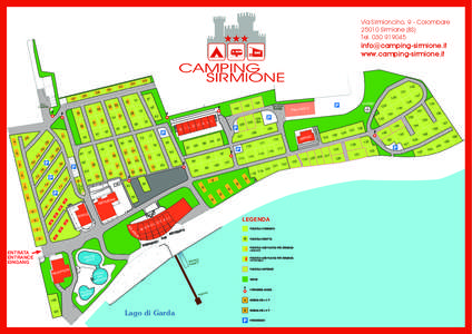 Via Sirmioncino, 9 - Colombare[removed]Sirmione (BS) Tel[removed]removed] www.camping-sirmione.it