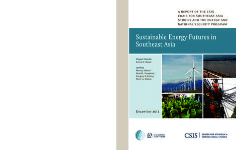 Association of Southeast Asian Nations / Asia-Pacific Economic Cooperation / Centre for Strategic and International Studies / Sustainable energy / ASEAN Summit / Economic Research Institute for ASEAN and East Asia / International relations / Organizations associated with the Association of Southeast Asian Nations / Asia