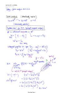 Lecture 18 - scribbles Friday, November 4, :40 Teaching Page 1