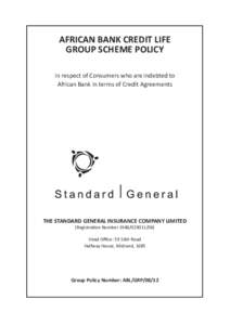 Investment / Financial institutions / Institutional investors / Life insurance / Total permanent disability insurance / Credit insurance / Credit card / Financial economics / Types of insurance / Insurance