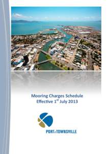 Mooring Charges Schedule Effective 1st July 2013