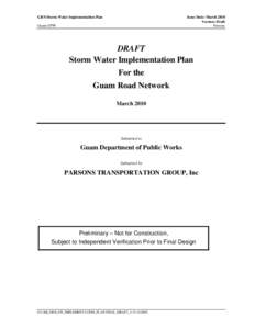 Microsoft Word - Guam_GRN_SW_Implementation_Plan Final_DRAFT_3[removed]doc