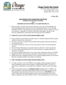 Microsoft Word - Crossroads Industries FY13 Transportation agreement.docx