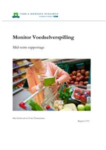 Monitor Voedselverspilling Mid-term rapportage Han Soethoudt en Toine Timmermans Rapport 1372