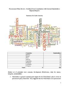 International development / United Nations Development Group / International economics / Supply chain management / Government procurement / Sustainable procurement / Procurement / Capacity building / E-procurement / Economics / Development / Business