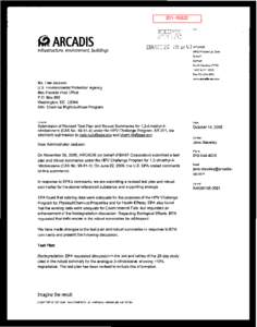 Robust Summaries & Test Plan: 1,2-dimethyl-4-nitrobenzene; Transmittal Letter