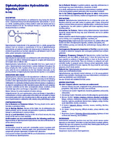 Diphenhydramine Formula (2755)