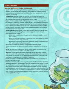 Activity 2: Budgeting	  Objective: SWBAT develop a budget to sell lemonade • Have the students turn to the budget worksheet on page 6 in the Entrepreneur Workbook and begin completing their own budget. Let students kn