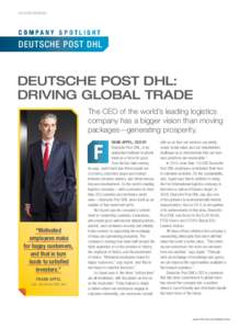 advertisement  Company spotlight Deutsche Post DHL