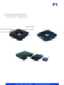 Piezo Motor Positioner, Piezo Motor Positioning Stage,  Ultrasonic Motor