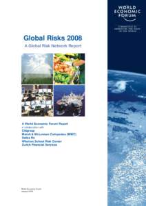 COMMITTED TO IMPROVING THE STATE OF THE WORLD Global Risks 2008 A Global Risk Network Report