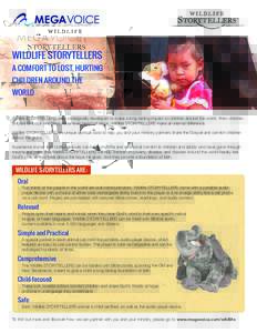 Wildlife STORYTELLERS Info Sheet