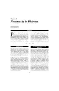 Chapt.15 Neuropathy in Diabetes