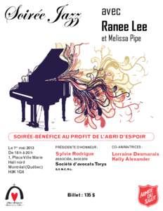 Soirée Jazz  avec Ranee Lee et Melissa Pipe