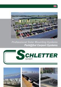 Source: juwi AG  Professional Solar Mounting Systems Park@Sol Carport Systems  D