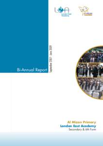 SeptemberJuneBi-Annual Report Al Mizan Primary London East Academy