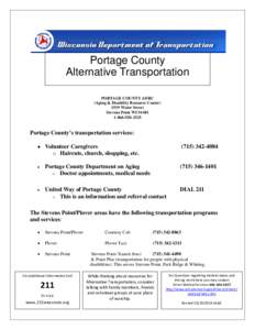 Portage County Alternative Transportation