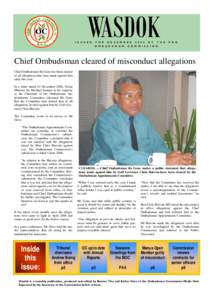 Arthur Somare / Law / Ethics / Government / Constitution of Fiji: Chapter 11 / Ombudsmen in Australia / Legal professions / Government officials / Ombudsman