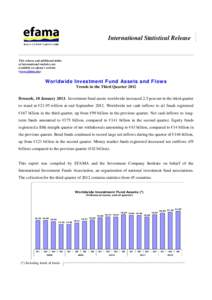 Microsoft Word - Worldwide International Statistical Release 2012 Q3