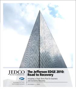 The Jefferson EDGE 2010: Road to Recovery in association with Including a Short-Term Plan for Business and Economic Recovery