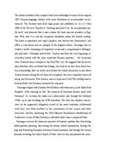 The author introduces this compact book as an unabridged version of his original 2005 German-language edition, with some alterations to accommodate recent research. The German book drew high praise and justifiably so. In