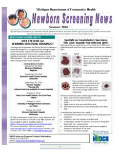 NBS Summer 2014 Newsletter.pub