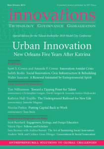 Scott Cowen / New Orleans / Ray Nagin / Bring New Orleans Back Commission / Effect of Hurricane Katrina on Tulane University / Tulane University / Louisiana / Education in the United States