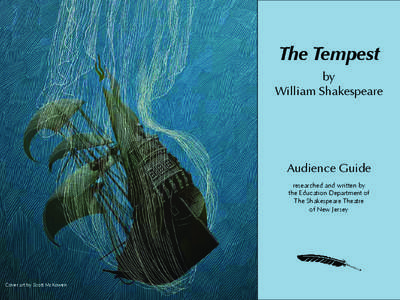 The Tempest by William Shakespeare Audience Guide researched and written by