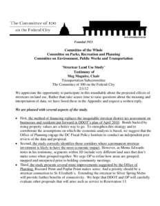 DC Streetcar / Light rail in Washington /  D.C. / Sustainable transport / Urban studies and planning / Transit-oriented development / Land-use planning / Portland Streetcar / Streetcar suburb / Transportation in the United States / Transport / Light rail in the United States