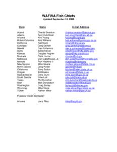 Microsoft Word - WAFWA Fish Chiefs Distribution List[removed]doc