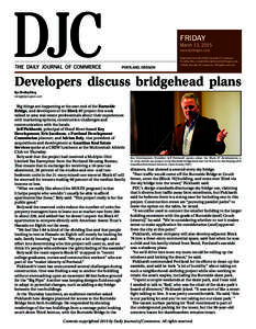 FRIDAY  March 13, 2015 www.djcOregon.com  THE DAILY JOURNAL OF COMMERCE