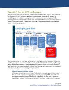 How HHAP was Developed - Appendix F - Housing and Homelessness Action Plan