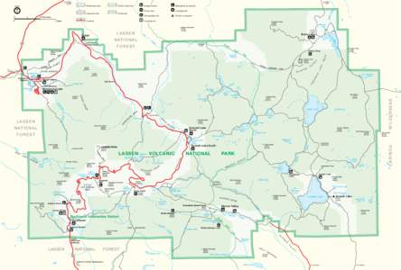 Volcanology / Summit Lake / Lassen Peak / Cinder Cone and the Fantastic Lava Beds / Butte Lake / Chaos Crags / Cone / Geothermal areas in Lassen Volcanic National Park / Drakesbad Guest Ranch / Lassen Volcanic National Park / Geography of California / Volcanism