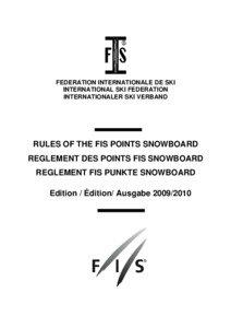 International Ski Federation / Oberhofen am Thunersee