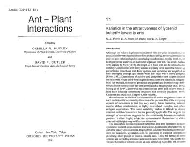 PAGES[removed]in:  Ant - Plant Interactions