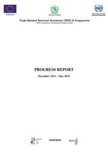 PROGRESS REPORT DecemberMay  Contents