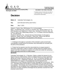 Government procurement in the United States / United States administrative law / Sales / Risk / Proposal / Federal Acquisition Regulation / D2D / Business / Management / Ethics