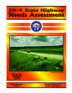 2014 State Highway  Needs Assessment Hwy 83 south of Thedford.
