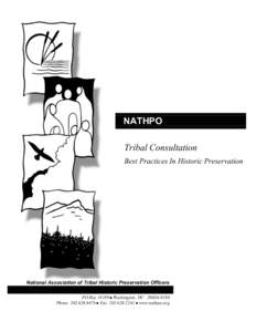 Cultural studies / History of the United States / State Historic Preservation Office / National Historic Preservation Act / Advisory Council on Historic Preservation / Native Americans in the United States / Adivasi / United States Environmental Protection Agency / Historic preservation / National Register of Historic Places / Humanities