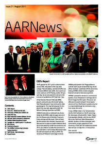 Issue 21 / August[removed]AARNews