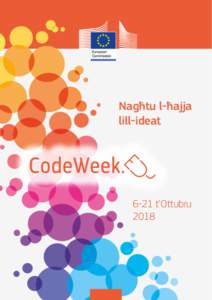 Nagħtu l-ħajja lill-ideat 6-21 t’Ottubru 2018