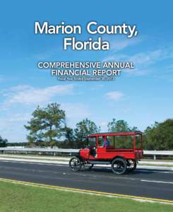 Marion County, Florida Comprehensive Annual Financial Report Fiscal Year Ended September 30, 2013
