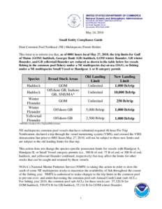 Pleuronectidae / Navigation / Vessel monitoring system / Water transport / Flounder / Haddock / Yellowtail / Fishery / Winter flounder / Fish / Gadidae / Fisheries science