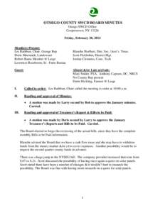 Canadarago Lake / Unadilla River / Natural Resources Conservation Service / Susquehanna River / Watershed management / Geography of New York / Geography of the United States / New York