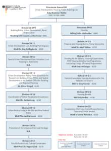 Directorate-General SW Urban Development, Housing, Public Building Law Anke Brummer-Kohler[removed]6000  Directorate SW II