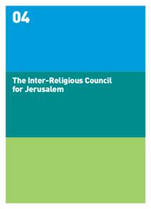 04  The Inter-Religious Council for Jerusalem  106