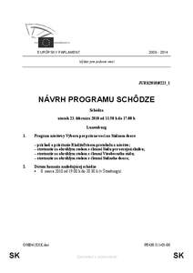 [removed]EURÓPSKY PARLAMENT Výbor pre právne veci  JURI(2010)0223_1